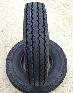 (2) TWO- NEW  ST185/80D13 6PLY HEAVY DUTY TRAILER TIRES 185 80 13