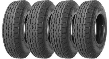 (4) FOUR - NEW 8-14.5 14PLY RATED HEAVY DUTY TRAILER TIRES
