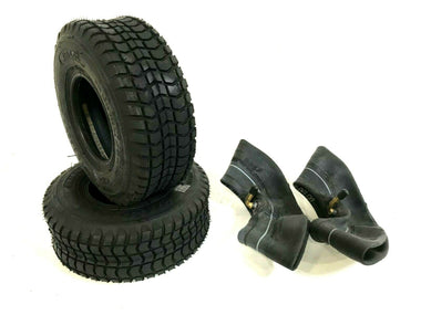 2pcs 9 x 3.50-4 Tire & Tube for Skateboard Scooter Go Kart ATV Bike Mower Lawn