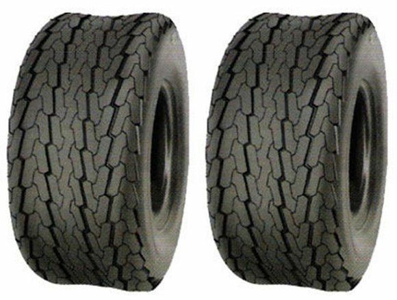 (TWO) 20.5x8-10 20.5x8.0-10 PONTOON BOAT 6 PR Load C Heavy Duty Trailer Tire