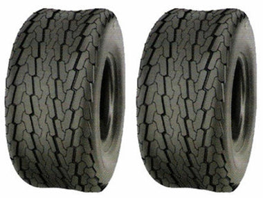 (TWO) 20.5x8-10 20.5x8.0-10 PONTOON BOAT 10 PR Load E Heavy Duty Trailer Tire