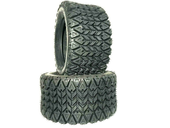 TWO-23x10.50-12 350 Mag ATV Turf Mower Tires 23x10.5-12 Golf Industrial Tubeless 4 Ply Rated
