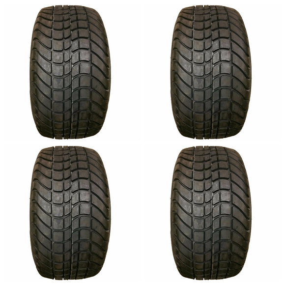 Four 205/50-10 205x50-10 4 Ply  Golf Cart Tires Tubeless 205 50 10