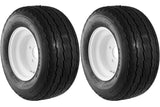 2 (TWO) 16.5x6.50-8 TIRE WHEEL 5 LUG 6 P.R. C 16.5 650 8 165 650 8  Camper Trail