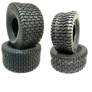 Four Lawn Mower Tires 15x6-6 20x8-8 4 PLY Four Pack Lawn Tractor Garden 20x8.00-8 15x6.00-6