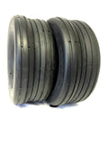 TWO LAWN MOWER TIRES 15X6-6 4 PLY SMOOTH RIB 15X6.00-6