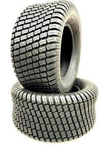 Two 23x11.00-10 Lawn Tractor Mower Turf Tire 23x11-10 Tubeless 4 ply rated