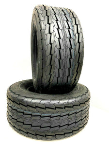 2 Trailer Tires 20.5x8-10 20.5x8.0-10 10PR Load Range E 205/65D10