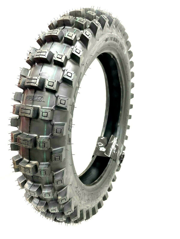 VeeMoto 110/100-18 Rear Tire Force AT Heavy Duty 6 Ply Motorcycle Dirt Bike Enduro