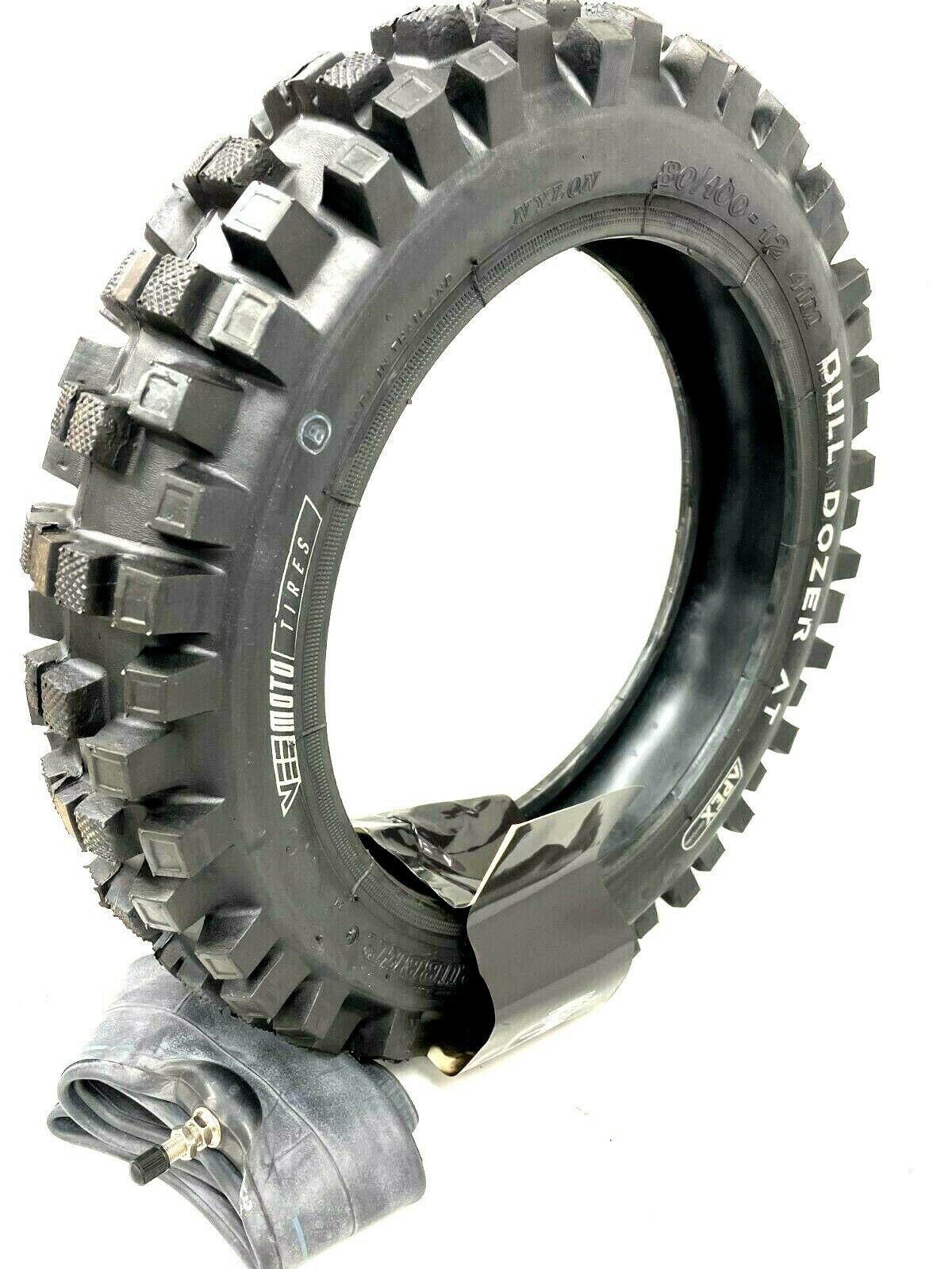 VeeMoto 90/100-14 Tire and Tube Combo Fits CR85 YZ85 RM85