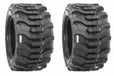 TWO 18x8.50-8 Lug Traction Lawn Tractor Tires 🛠️ R-4 Bar Skid Lug 18x8.5-8 Heavy Duty Turf & Garden Equipment Tires