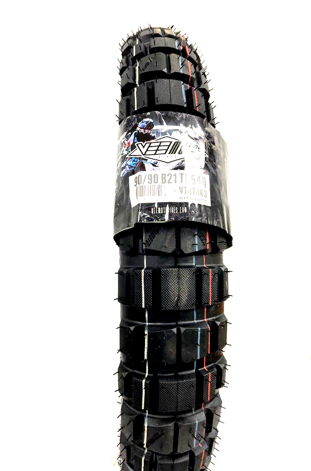 Vee Moto 90/90-21 Hitman TL V474F Dual Sport / Adventure Tire