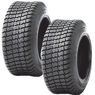 (2) TWO NEW- 13x5.00-6 4PR Turf Trac Lawn Mower Tubeless TIRES