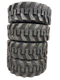 FOUR- NEW 10X16.5 Skid Steer Loader Heavy Duty Tires Sidewall Protection