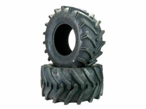 2- 26x12.00-12 Lawn Trac Lug OTR Traction Tires 4 ply Heavy Duty LawnMower